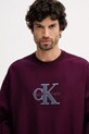 Calvin Klein Jeans bluza fioletowy LV04RE200G