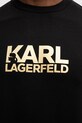 Karl Lagerfeld bluza bawełniana 561917.705780 czarny