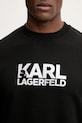 Karl Lagerfeld bluza bawełniana 561917.705780 czarny