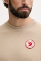 Fjallraven bluza sportowa męska bawełniana 1960 Logo Badge Sweater F87163 beżowy