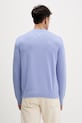 Odzież Tommy Jeans sweter bawełniany DM0DM22401 niebieski