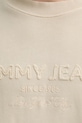 Tommy Jeans felpa in cotone DM0DM22363 beige