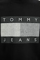 Бавовняна кофта Tommy Jeans DM0DM22384 чорний