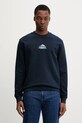 Tommy Jeans bluza bawełniana aplikacja granatowy DM0DM22418