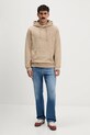 Tommy Jeans bluza DM0DM22666 beżowy SS26