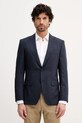 Sako s přídavkem vlny BOSS slim modrá 50557328