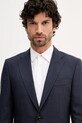 Sako s přídavkem vlny BOSS modrá 50557328