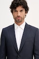 Sako s přídavkem vlny BOSS modrá 50557328