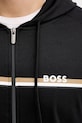 BOSS bluza bawełniana Authentic Jacket H 50554785 czarny