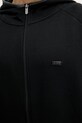 BOSS felpa con cerniera e cappuccio da uomo Sense Hooded Jacket 50557206 nero