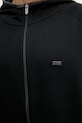 BOSS felpa con cerniera e cappuccio da uomo Sense Hooded Jacket 50557206 nero