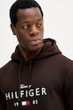 Tommy Hilfiger bluza brązowy MW0MW41427