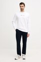 Tommy Hilfiger bluza bawełniana MW0MW41428 biały SS26