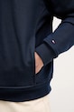 Tommy Hilfiger bluza bawełniana MW0MW41432 granatowy