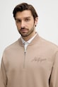 Tommy Hilfiger bluza bawełniana beżowy MW0MW41432