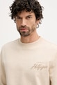 Tommy Hilfiger bluza bawełniana beżowy MW0MW42536