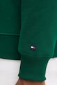 Tommy Hilfiger pamut melegítőfelső MW0MW42536 zöld