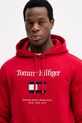 Mikina Tommy Hilfiger červená MW0MW42735