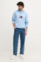 Tommy Hilfiger bluza MW0MW42735 niebieski SS26