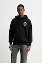 Abbigliamento Hugo Blue felpa in cotone Noutilex 50554391 nero