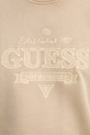 Βαμβακερή μπλούζα Guess M6RQ13.KD291 μπεζ