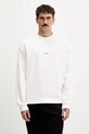 Ρούχα Βαμβακερή μπλούζα HUGO 50557482 λευκό