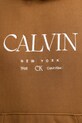 Calvin Klein bluza LV04RE207G brązowy