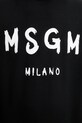 MSGM bluza bawełniana 2000MM513.300000 czarny
