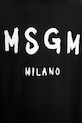 MSGM bluza bawełniana 2000MM513.300000 czarny