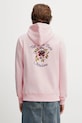 Odzież Drôle de Monsieur bluza bawełniana Hoodie Slogan Rose J.HO169.CO127.LPI różowy