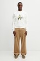 Drôle de Monsieur cotton sweatshirt Sweatshirt LHomme Au Tableau J.SW187.CO127.OW beige