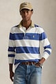 Βαμβακερή μπλούζα Polo Ralph Lauren βαμβάκι μπλε 710P05317