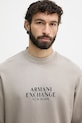 Armani Exchange bluza bawełniana beżowy XM001767.AF20169