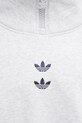Mikina adidas Originals x Willy Chavarria Watsonville Mockneck šedá KD1803