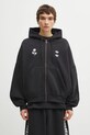 adidas Originals sweatshirt x Willy Chavarria Heavy Weight Zip Hoody applique black KD9346