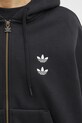 adidas Originals sweatshirt x Willy Chavarria Heavy Weight Zip Hoody black KD9346