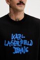 Karl Lagerfeld Jeans bluza bawełniana B1M20051 czarny