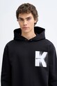Karl Lagerfeld Jeans bluza bawełniana czarny B1M20053