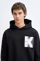 Karl Lagerfeld Jeans bluza bawełniana czarny B1M20053