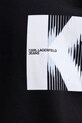 Karl Lagerfeld Jeans bluza bawełniana B1M20053 czarny