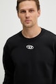 Diesel bluza bawełniana S-NORM-IOD czarny A20446.0BKBW