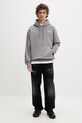 Diesel bluza męska bawełniana S-MACS-HOOD-V2 A22502.0NSEX szary SS26
