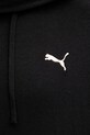 Puma bluza z kapturem męska z bawełną Essentials Elevated 692019 czarny