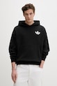 Дрехи Памучен суичър adidas Originals World Wide Hoops KA9358 черен