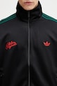 adidas Originals кофта на замке для мужчин чёрный KD0451