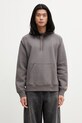 Carhartt WIP Hooded Chase Sweat bluza z kapturem z bawełną męska szary I033661.3H5XX