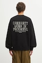 Carhartt WIP bluza bawełniana Punched Sweat nadruk czarny I036039.89XX