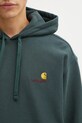 Carhartt WIP bluza Hooded American Script Sweat zielony I028279.3GHXX