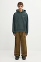 Carhartt WIP bluza Hooded American Script Sweat I028279.3GHXX zielony