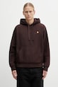 Кофта Carhartt WIP Hooded American Script Sweat остальные коричневый I028279.33HXX